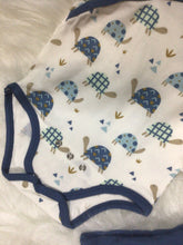 Load image into Gallery viewer, Toby Tortoise Blue Onesie and Pant Set (Grow with Me)
